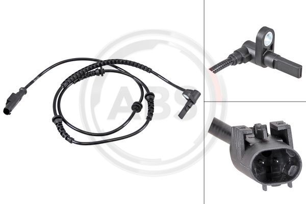 A.B.S. 31768 Sensor, wheel speed
