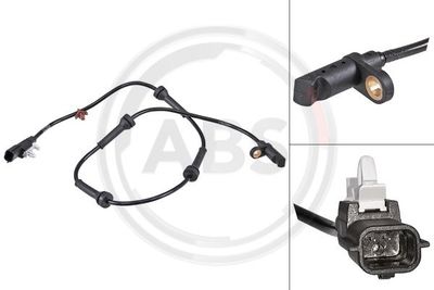 Sensor, wheel speed A.B.S. 31776
