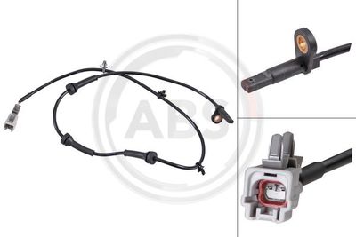 Sensor, wheel speed A.B.S. 31782