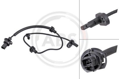 Sensor, wheel speed A.B.S. 31788
