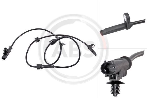 A.B.S. 31794 Sensor, wheel speed