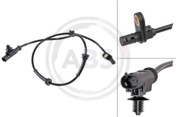 A.B.S. 31796 Sensor, wheel speed
