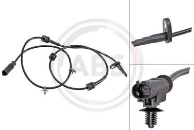 Sensor, wheel speed A.B.S. 31800