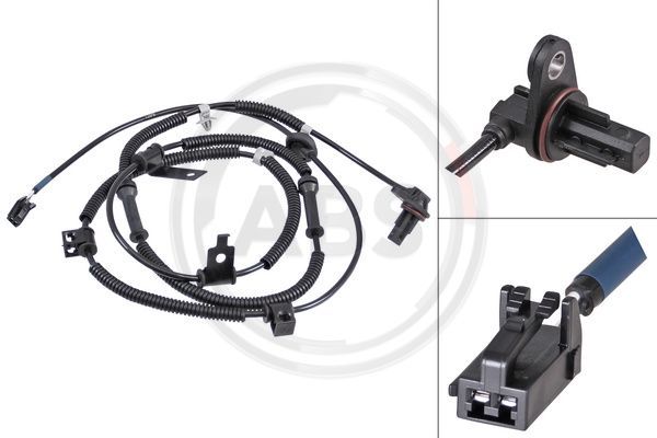 A.B.S. 31814 Sensor, wheel speed