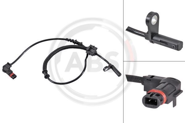 A.B.S. 31818 Sensor, wheel speed