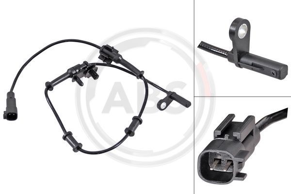 A.B.S. 31819 Sensor, wheel speed