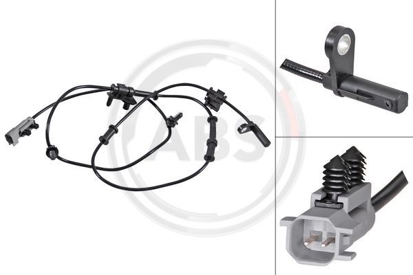 A.B.S. 31820 Sensor, wheel speed