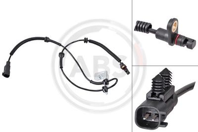 Sensor, wheel speed A.B.S. 31822