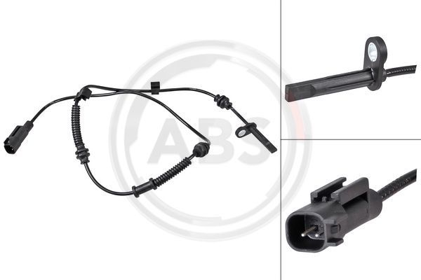 A.B.S. 31825 Sensor, wheel speed