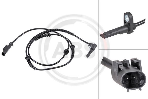 A.B.S. 31828 Sensor, wheel speed