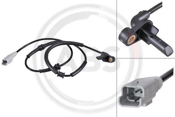 A.B.S. 31841 Sensor, wheel speed
