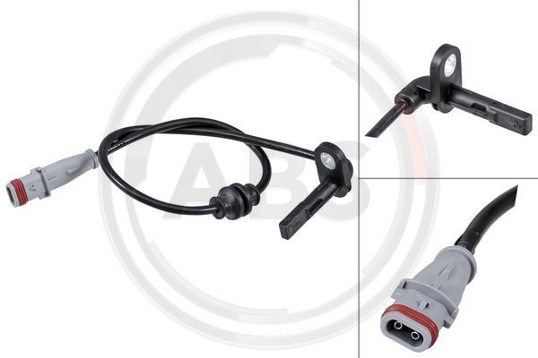 A.B.S. 31843 Sensor, wheel speed