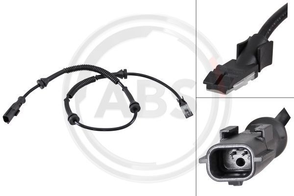 A.B.S. 31844 Sensor, wheel speed