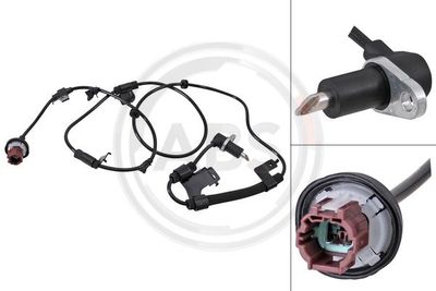 Sensor, wheel speed A.B.S. 31845