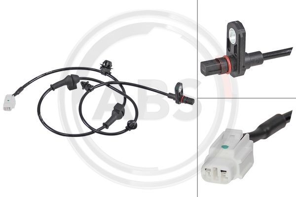 A.B.S. 31848 Sensor, wheel speed
