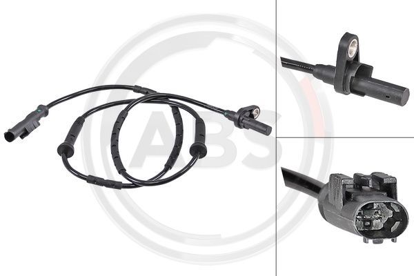 A.B.S. 31851 Sensor, wheel speed