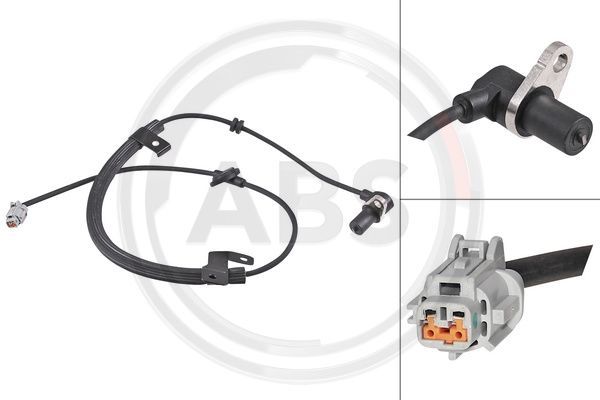A.B.S. 31853 Sensor, wheel speed