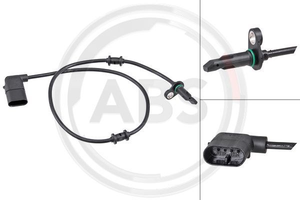 A.B.S. 31854 Sensor, wheel speed