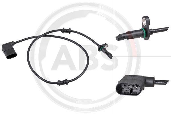 A.B.S. 31855 Sensor, wheel speed