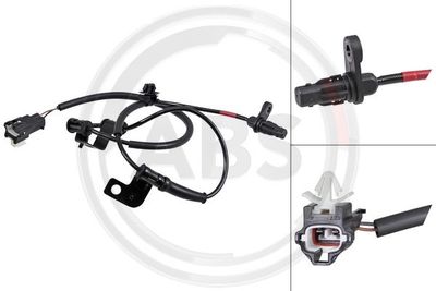 Sensor, wheel speed A.B.S. 31858