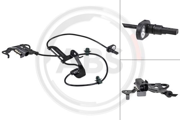 A.B.S. 31859 Sensor, wheel speed