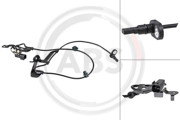 A.B.S. 31860 Sensor, wheel speed