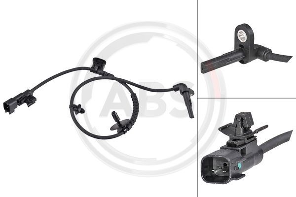 A.B.S. 31861 Sensor, wheel speed