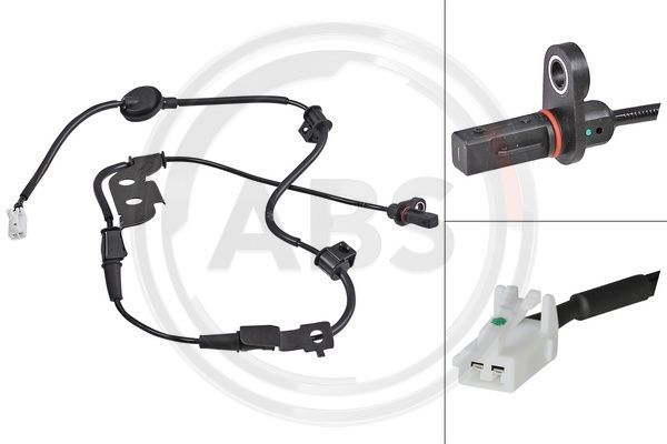 A.B.S. 31862 Sensor, wheel speed