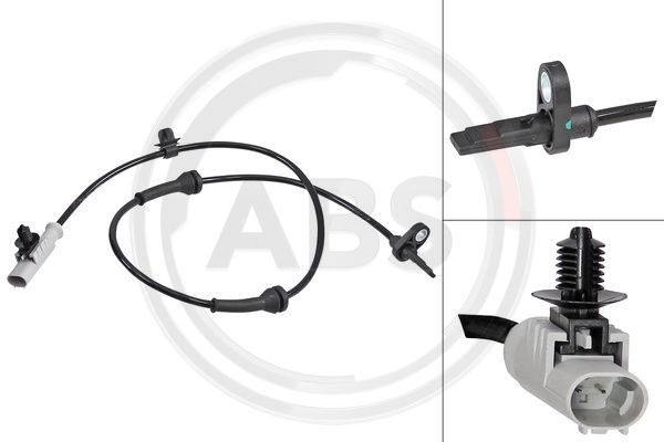 A.B.S. 31864 Sensor, wheel speed