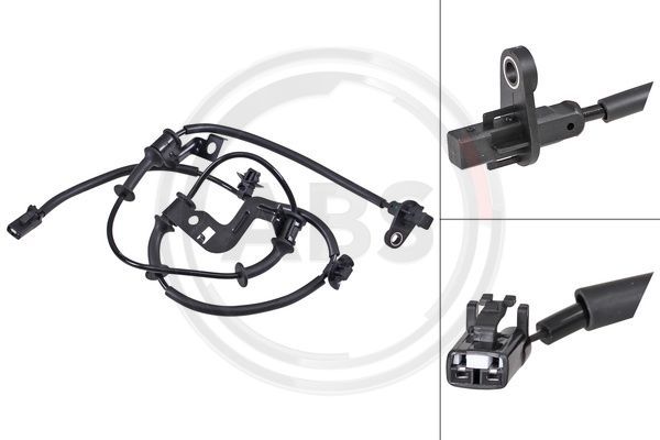 A.B.S. 31866 Sensor, wheel speed