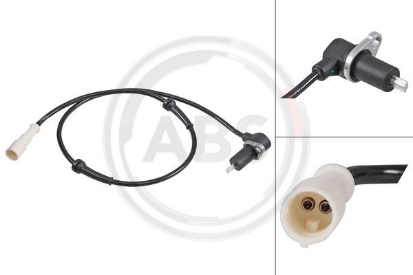 A.B.S. 31879 Sensor, wheel speed