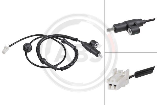 A.B.S. 31888 Sensor, wheel speed