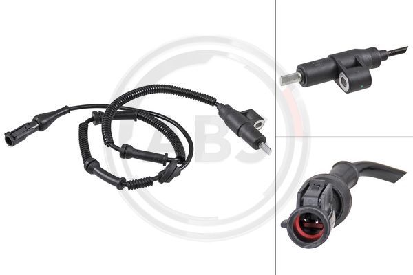 A.B.S. 31890 Sensor, wheel speed