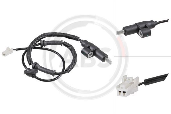 A.B.S. 31891 Sensor, wheel speed