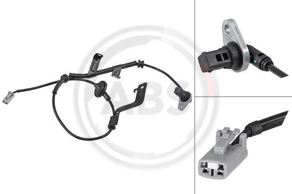 A.B.S. 31892 Sensor, wheel speed