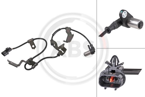 A.B.S. 31904 Sensor, wheel speed