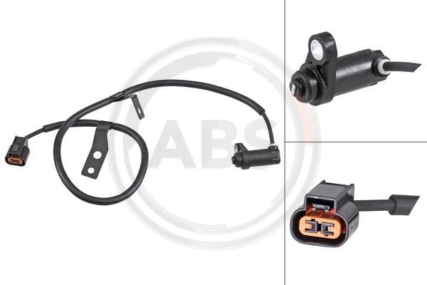 A.B.S. 31913 Sensor, wheel speed