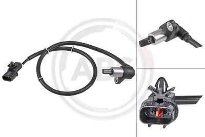 Sensor, wheel speed A.B.S. 31915