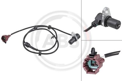 Sensor, wheel speed A.B.S. 31922