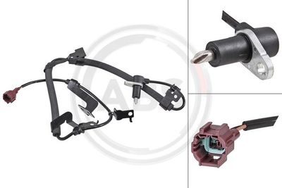 Sensor, wheel speed A.B.S. 31923