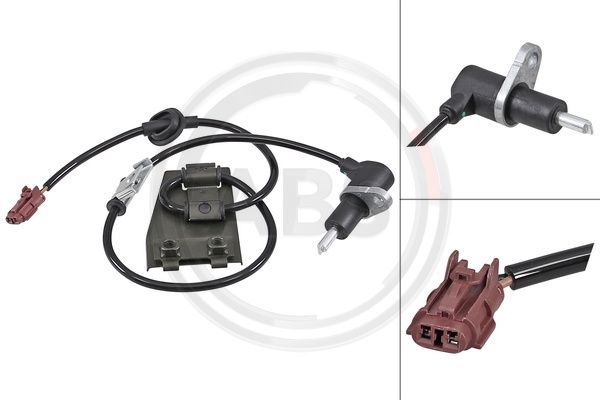 A.B.S. 31928 Sensor, wheel speed