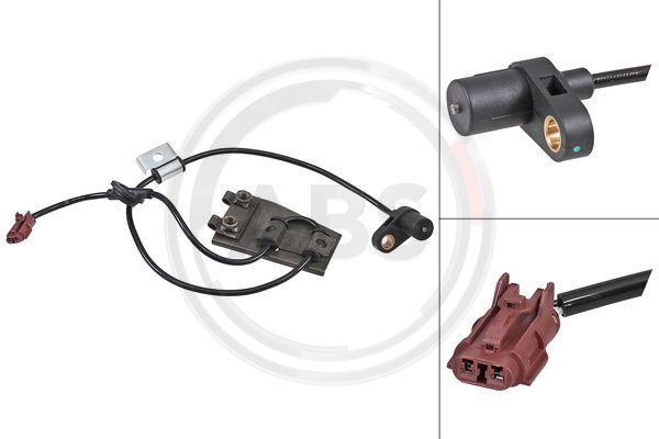 A.B.S. 31929 Sensor, wheel speed