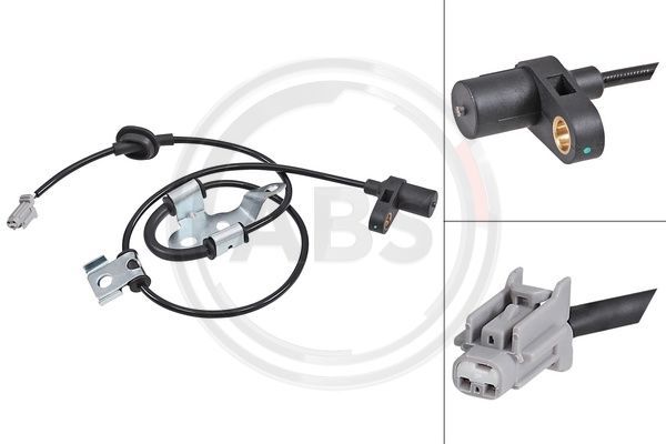 A.B.S. 31937 Sensor, wheel speed