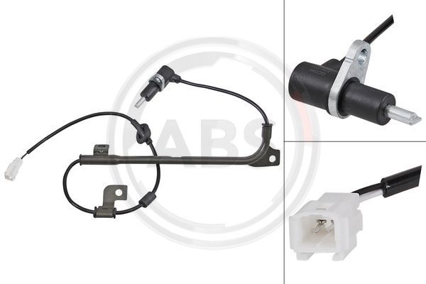 A.B.S. 31939 Sensor, wheel speed