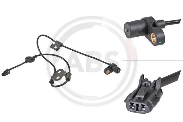 A.B.S. 31940 Sensor, wheel speed