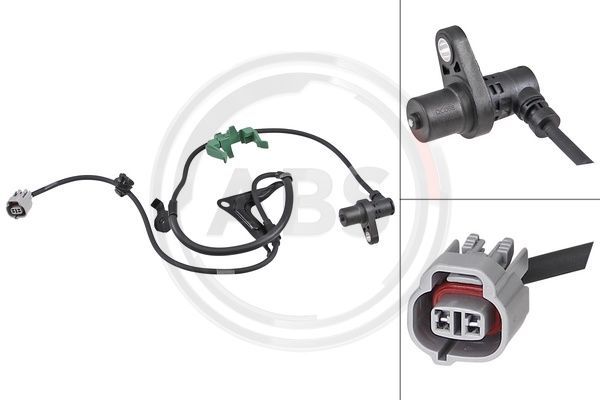A.B.S. 31945 Sensor, wheel speed
