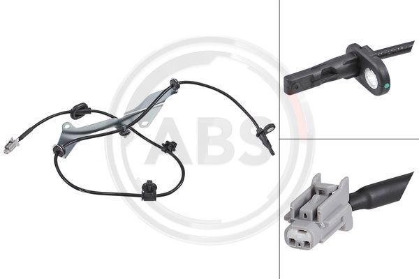 A.B.S. 31956 Sensor, wheel speed