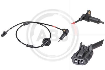 Sensor, wheel speed A.B.S. 31966