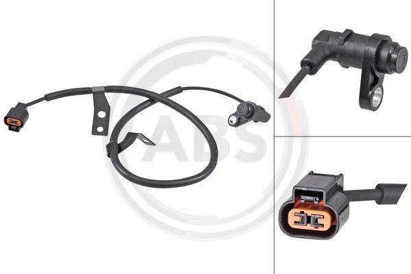 A.B.S. 31974 Sensor, wheel speed
