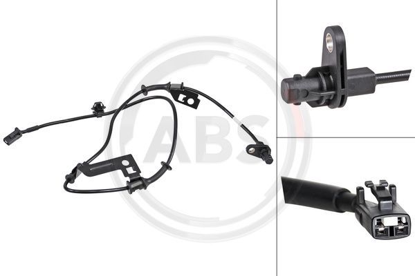 A.B.S. 31986 Sensor, wheel speed